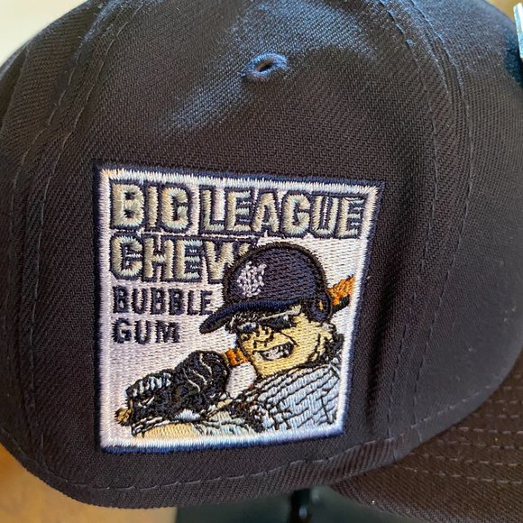 Men's NY Yankees New Era Navy MLB x Big League Chew 59FIFTY Fitted Hat - Picture 3 of 5